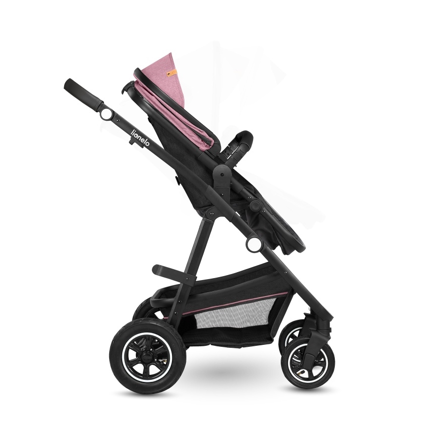 Lionelo - Passeggino combinato 2 in 1 AMBER Pink Rose