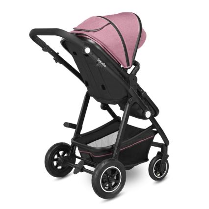 Lionelo - Passeggino combinato 2 in 1 AMBER Pink Rose