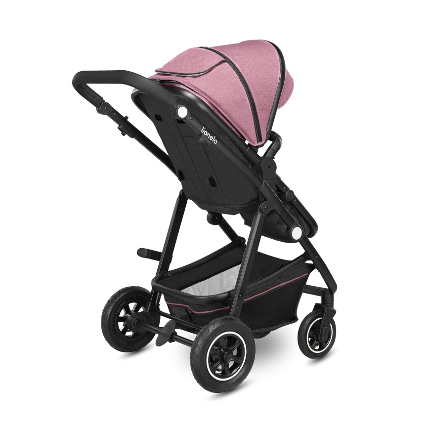 Lionelo - Passeggino combinato 2 in 1 AMBER Pink Rose