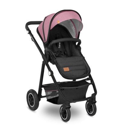 Lionelo - Passeggino combinato 2 in 1 AMBER Pink Rose
