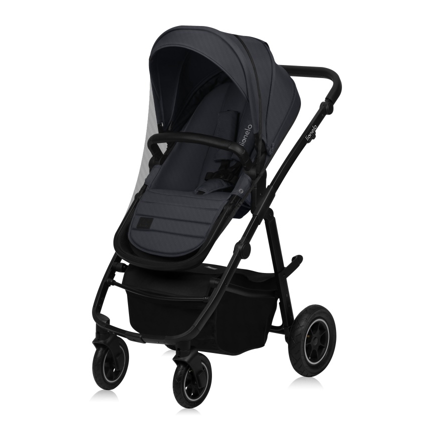 Lionelo - Passeggino combinato 2 in 1 AMBER PLUS Grigio Grafite