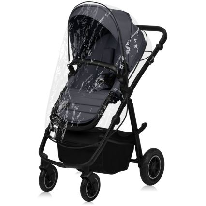 Lionelo - Passeggino combinato 2 in 1 AMBER PLUS Grigio Grafite