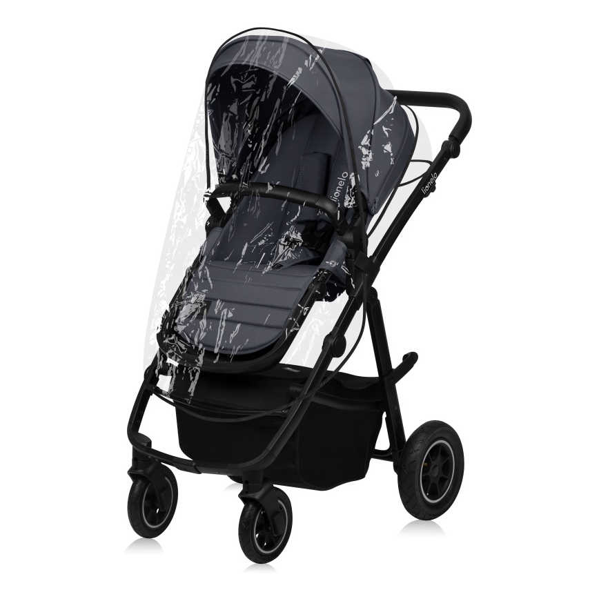 Lionelo - Passeggino combinato 2 in 1 AMBER PLUS Grigio Grafite