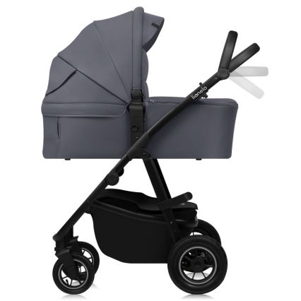 Lionelo - Passeggino combinato 2 in 1 AMBER PLUS Grigio Grafite