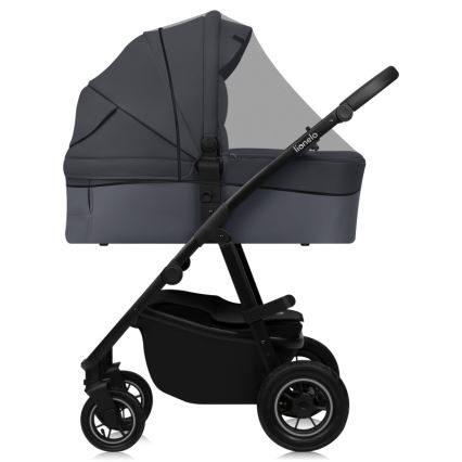 Lionelo - Passeggino combinato 2 in 1 AMBER PLUS Grigio Grafite
