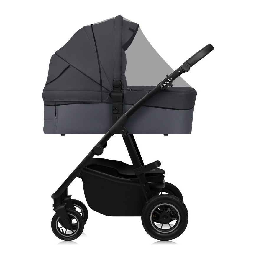Lionelo - Passeggino combinato 2 in 1 AMBER PLUS Grigio Grafite