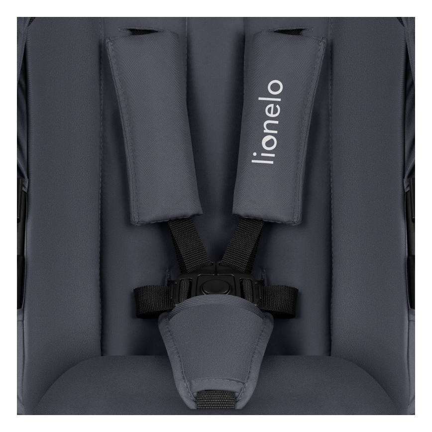 Lionelo - Passeggino combinato 2 in 1 AMBER PLUS Grigio Grafite