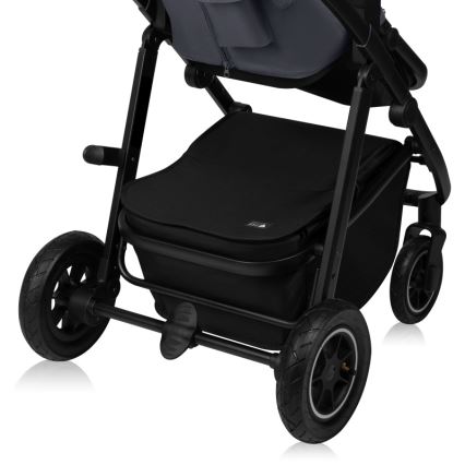Lionelo - Passeggino combinato 2 in 1 AMBER PLUS Grigio Grafite