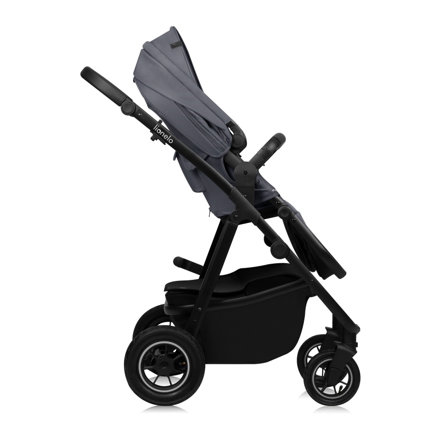 Lionelo - Passeggino combinato 2 in 1 AMBER PLUS Grigio Grafite
