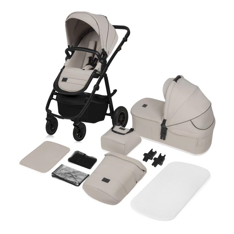 Lionelo - Passeggino combinato 2 in 1 AMBER PLUS Sabbia