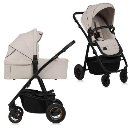 Lionelo - Passeggino combinato 2 in 1 AMBER PLUS Sabbia