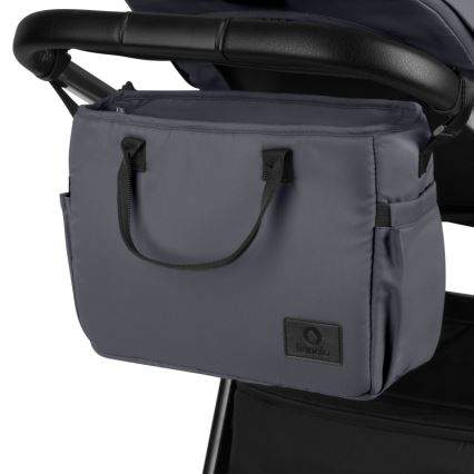 Lionelo - Passeggino combinato 2-in-1 LAYLA Grey Stone