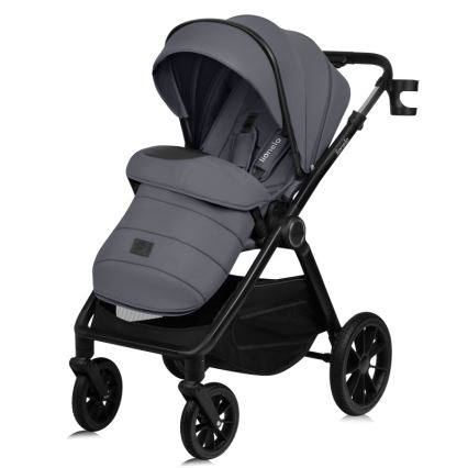 Lionelo - Passeggino combinato 2 in 1 LAYLA Grigio Stone