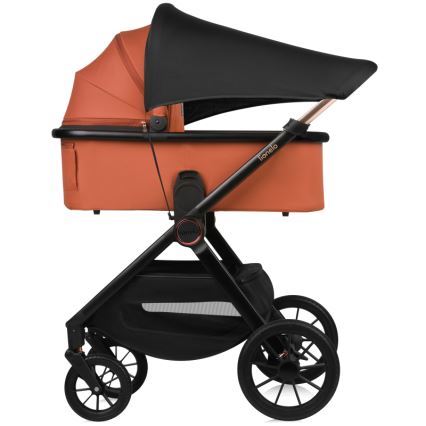 Lionelo - Passeggino combinato 2 in 1 LAYLA Marrone ruggine
