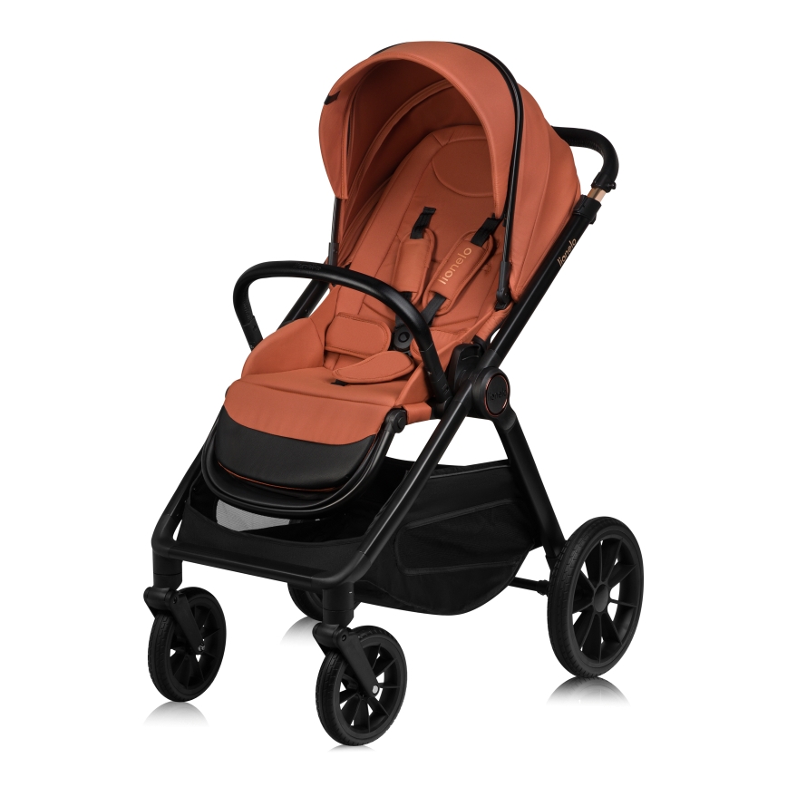 Lionelo - Passeggino combinato 2 in 1 LAYLA Marrone ruggine