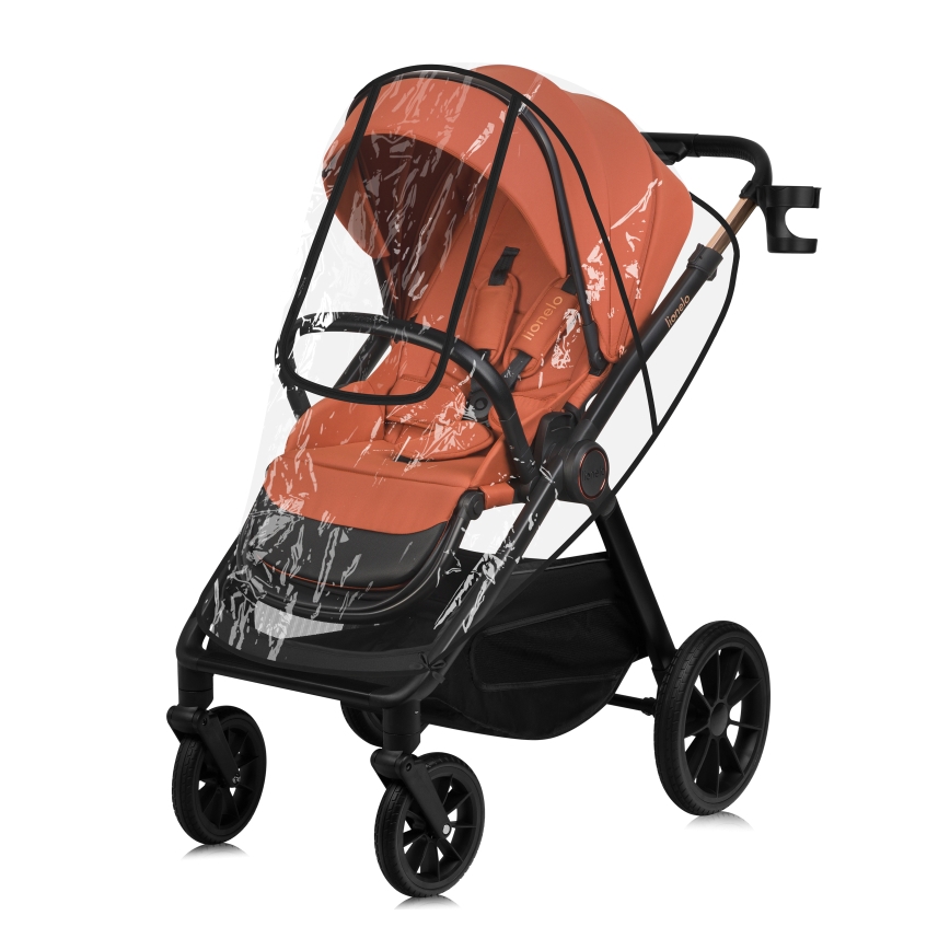Lionelo - Passeggino combinato 2 in 1 LAYLA Marrone ruggine