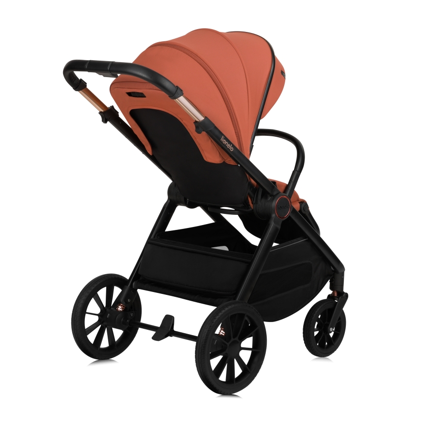 Lionelo - Passeggino combinato 2 in 1 LAYLA Marrone ruggine