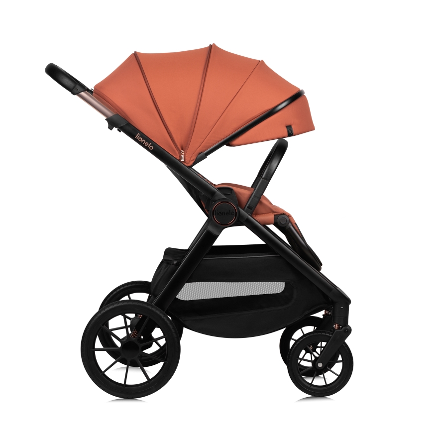 Lionelo - Passeggino combinato 2 in 1 LAYLA Marrone ruggine