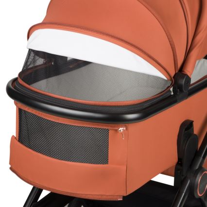 Lionelo - Passeggino combinato 2 in 1 LAYLA Marrone ruggine