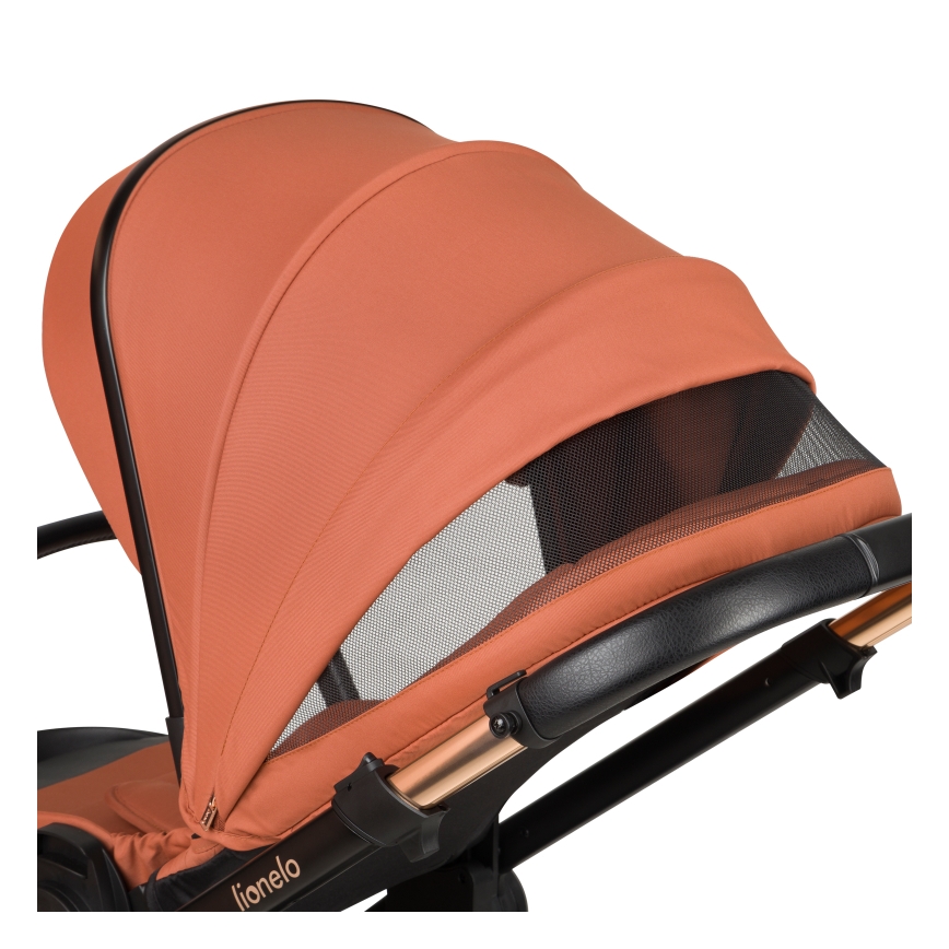 Lionelo - Passeggino combinato 2 in 1 LAYLA Marrone ruggine