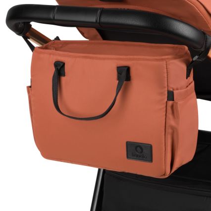 Lionelo - Passeggino combinato 2 in 1 LAYLA Marrone ruggine