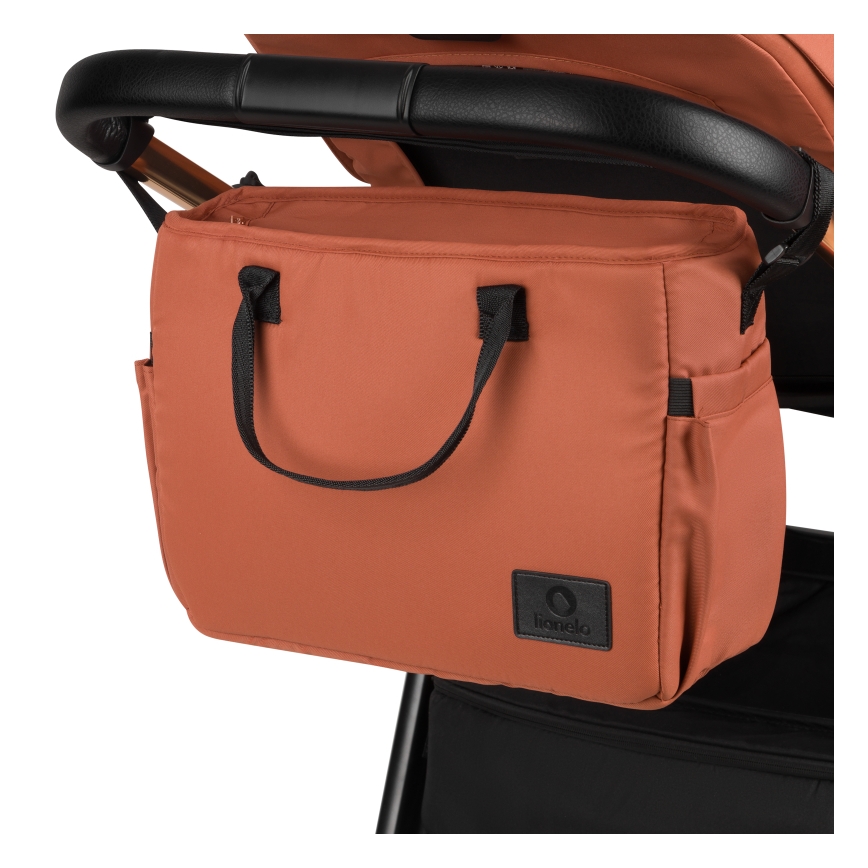 Lionelo - Passeggino combinato 2 in 1 LAYLA Marrone ruggine