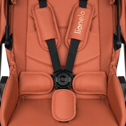 Lionelo - Passeggino combinato 2 in 1 LAYLA Marrone ruggine