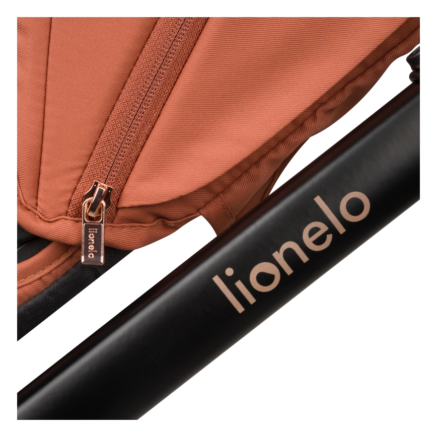 Lionelo - Passeggino combinato 2 in 1 LAYLA Marrone ruggine
