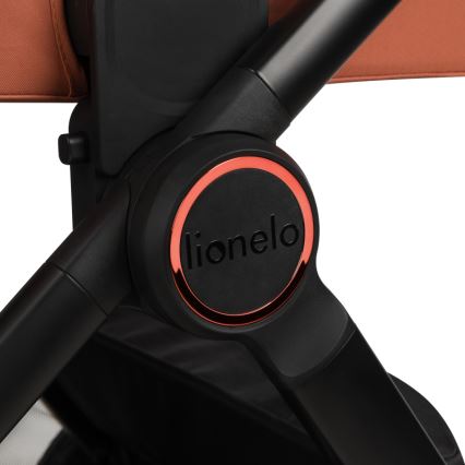 Lionelo - Passeggino combinato 2 in 1 LAYLA Marrone ruggine