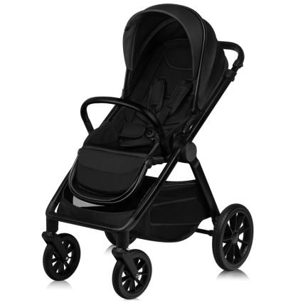 Lionelo - Passeggino combinato 2 in 1 LAYLA Nero Onice