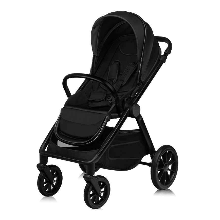 Lionelo - Passeggino combinato 2 in 1 LAYLA Nero Onice