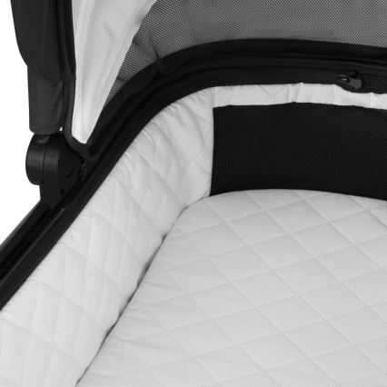 Lionelo - Passeggino combinato 2 in 1 LAYLA Nero Onice