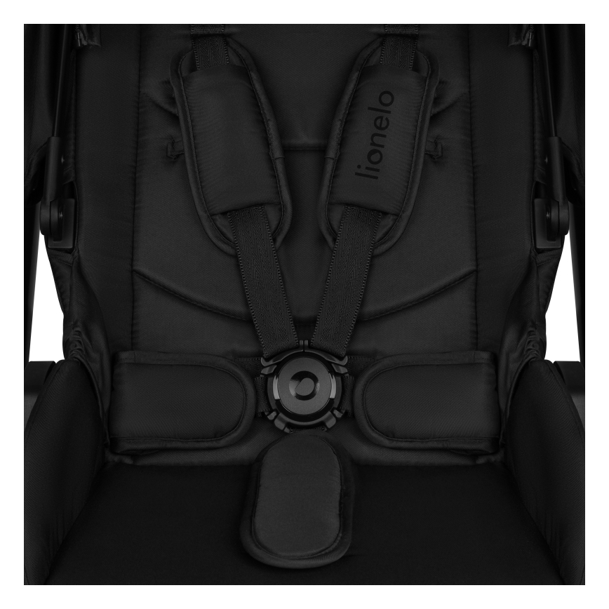 Lionelo - Passeggino combinato 2 in 1 LAYLA Nero Onice