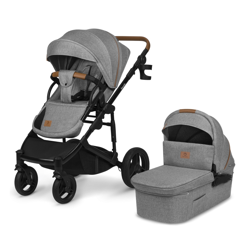 Lionelo - Passeggino combinato 2 in 1 MARI TOUR Grey Stone