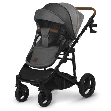 Lionelo - Passeggino combinato 2 in 1 MARI TOUR Grey Stone