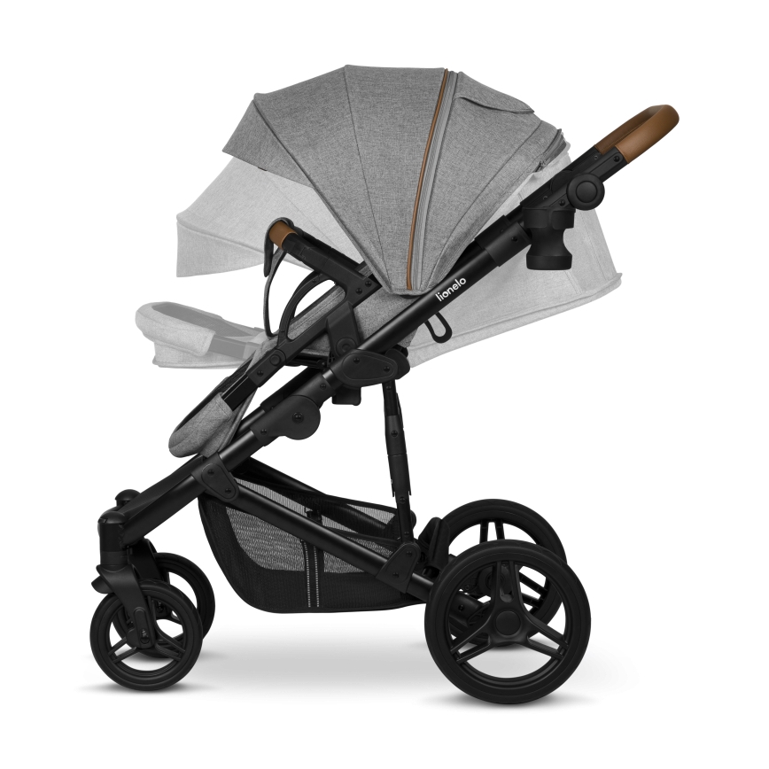 Lionelo - Passeggino combinato 2 in 1 MARI TOUR Grey Stone