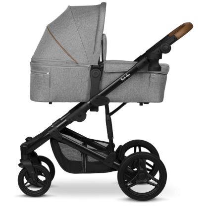 Lionelo - Passeggino combinato 2 in 1 MARI TOUR Grigio Pietra
