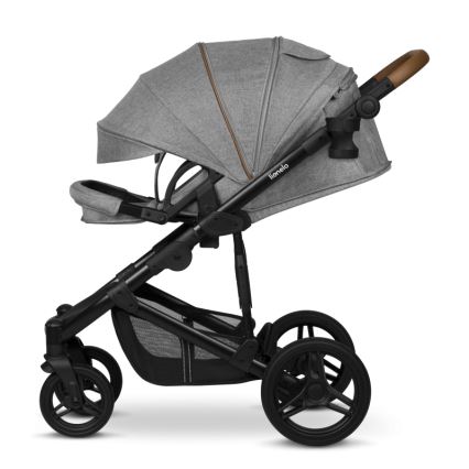 Lionelo - Passeggino combinato 2 in 1 MARI TOUR Grigio Pietra