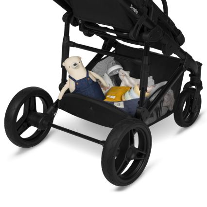 Lionelo - Passeggino combinato 2 in 1 MARI TOUR Nero Onice