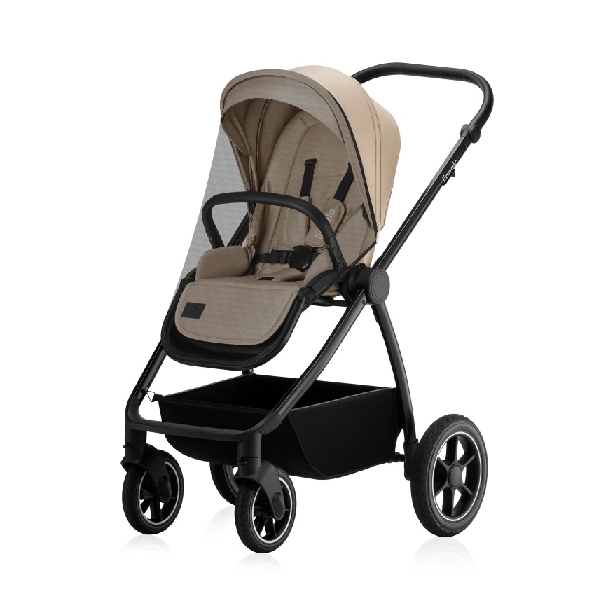 Lionelo - Passeggino combinato 2 in 1 MERIL Beige Sand