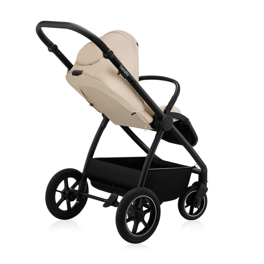 Lionelo - Passeggino combinato 2 in 1 MERIL Beige Sand