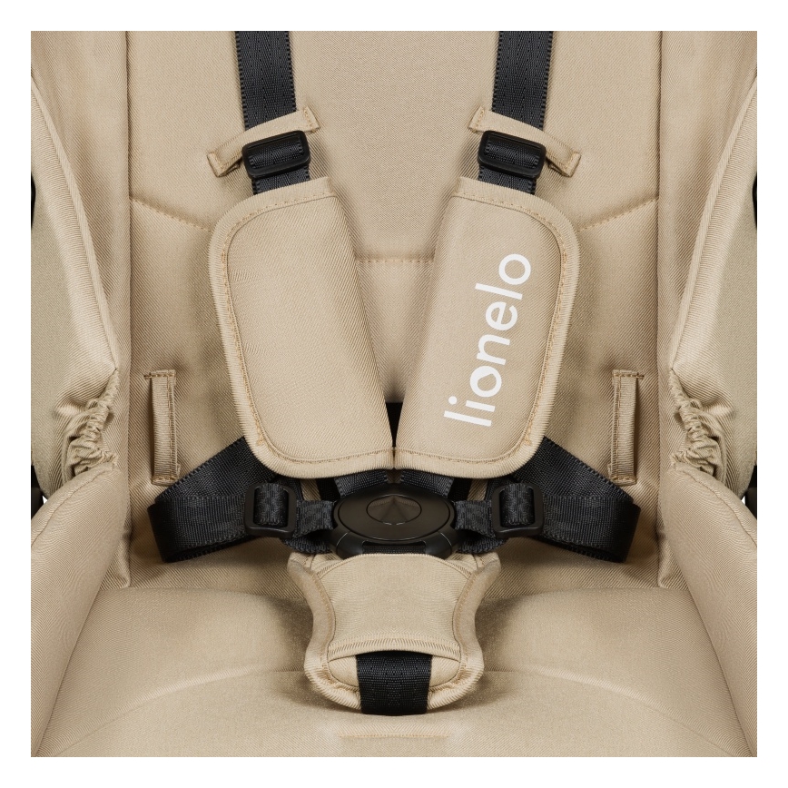 Lionelo - Passeggino combinato 2 in 1 MERIL Beige Sand