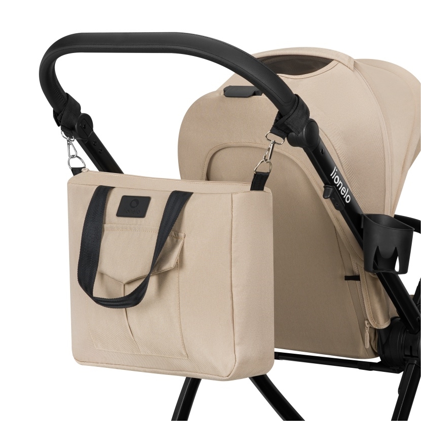 Lionelo - Passeggino combinato 2 in 1 MERIL Beige Sand