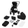 Lionelo - Passeggino combinato 2 in 1 MERIL Black Onyx