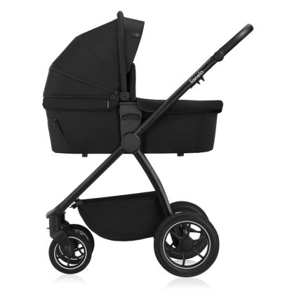 Lionelo - Passeggino combinato 2 in 1 MERIL Black Onyx