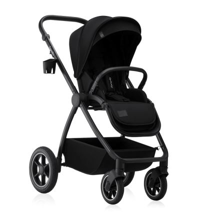 Lionelo - Passeggino combinato 2 in 1 MERIL Black Onyx