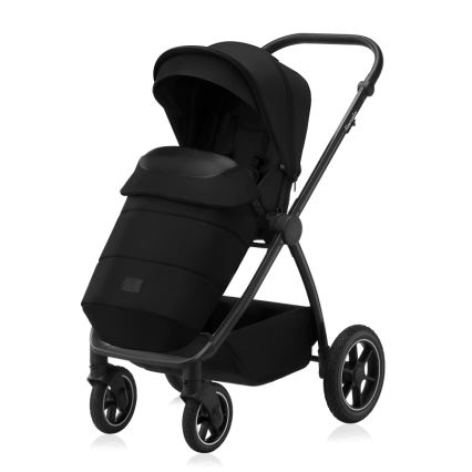 Lionelo - Passeggino combinato 2 in 1 MERIL Black Onyx