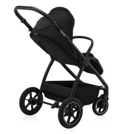 Lionelo - Passeggino combinato 2 in 1 MERIL Black Onyx
