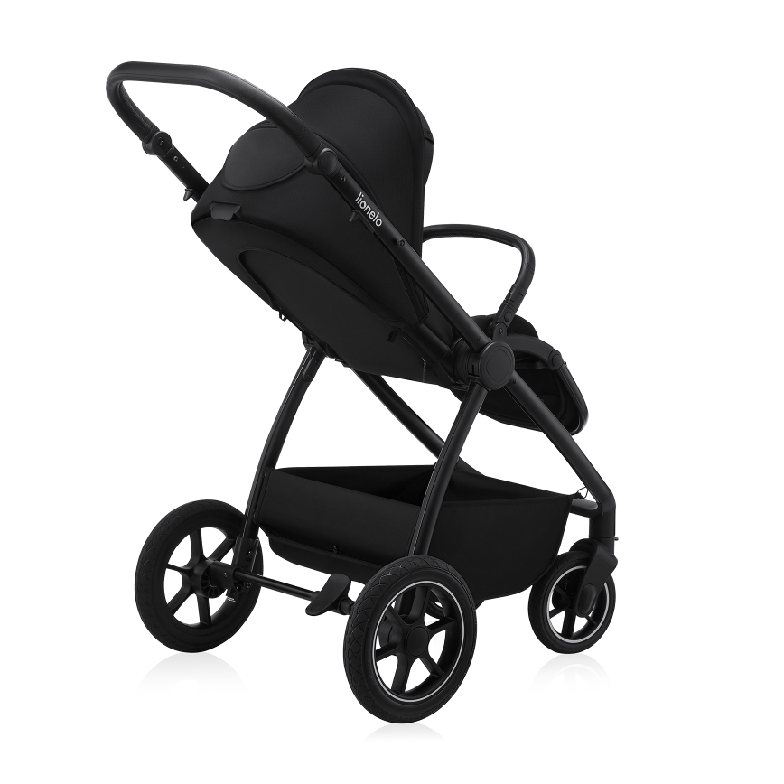Lionelo - Passeggino combinato 2 in 1 MERIL Black Onyx