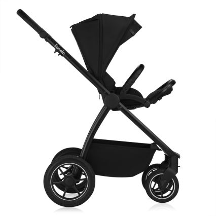 Lionelo - Passeggino combinato 2 in 1 MERIL Black Onyx